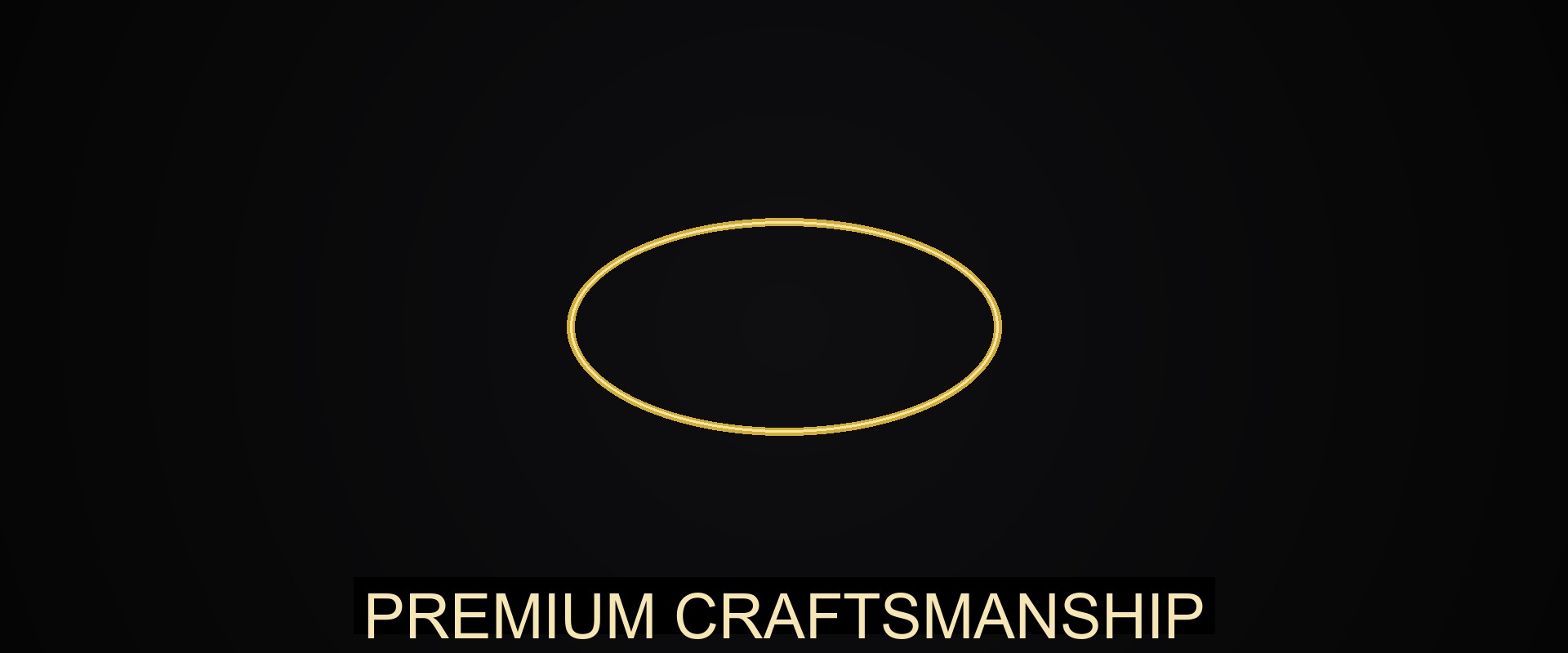 Premium jewellery materials and finishing