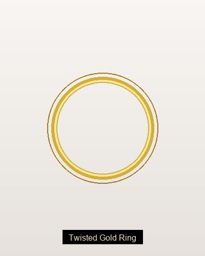 Twisted Gold Ring